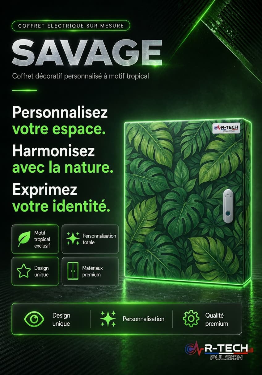 SAVAGE — Motif tropical exclusif